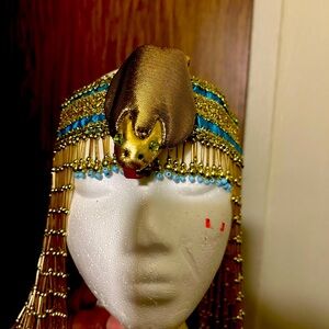 Cleopatra headdress Halloween costume